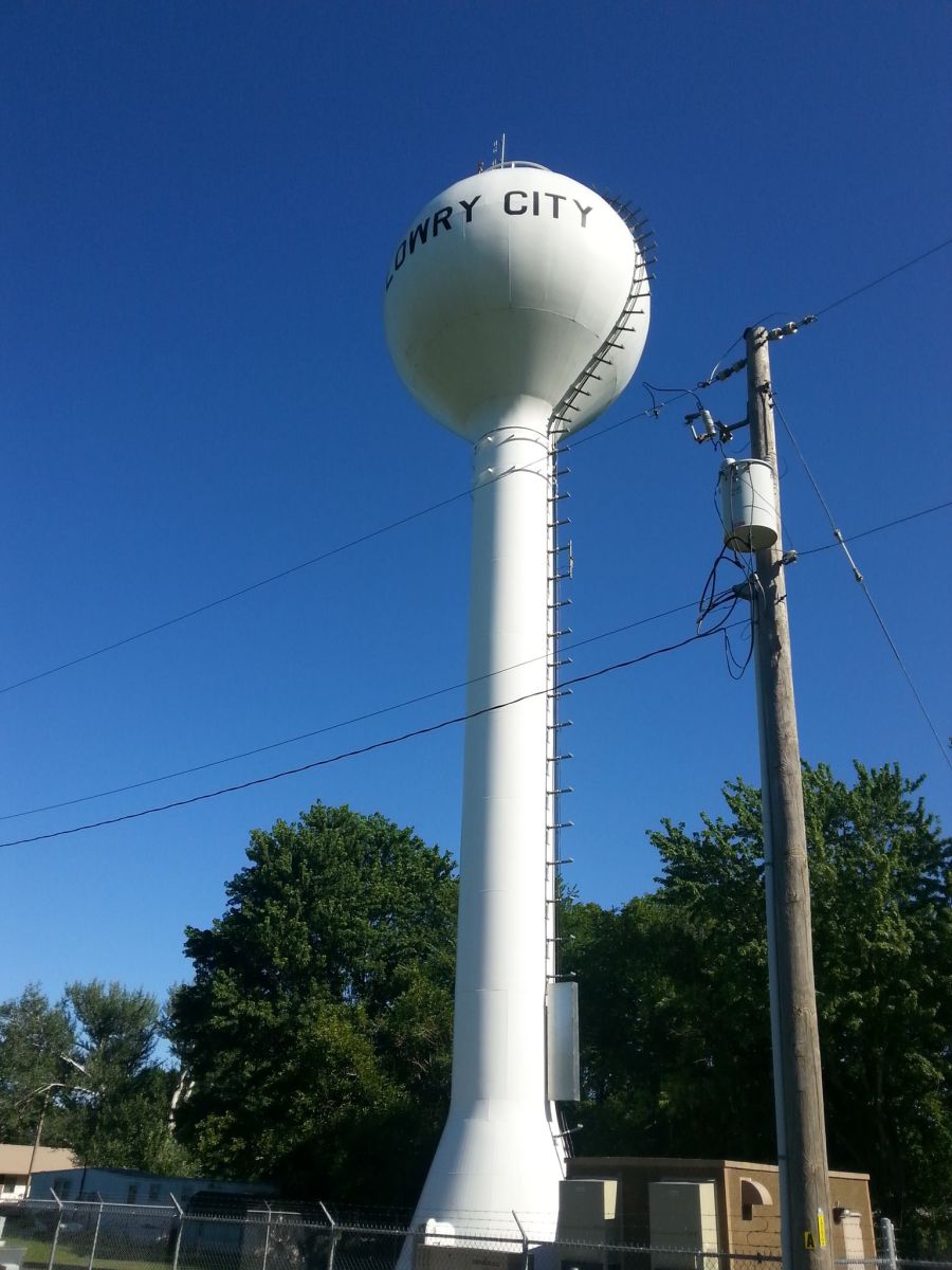 tall water tower